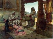unknow artist, Arab or Arabic people and life. Orientalism oil paintings 603
